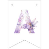Whimsical Fairy Birthday Party Wimpelkette (Dritte Fahne)