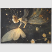 Whimsical Fairy & Butterfly Magische Decoupage Art Seidenpapier (Vorderseite)