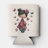 Whimsical Fairy Doll Retro Cute Dosenkühler (Rückseite)