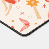 Whimsical Fairy Forest Pattern Desk Mat Schreibtischunterlage (Ecke)