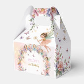 Whimsical fairy garden 2nd birthday geschenkschachtel (Rückseite)