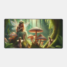 Whimsical Fairy Garden Desk Mat Schreibtischunterlage