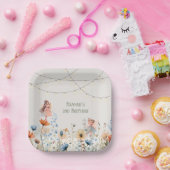 Whimsical Fairy Garden Magic Geburtstag Pappteller (Party)