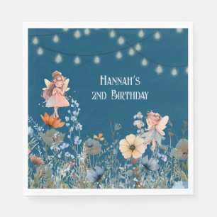 Whimsical Fairy Garden Magie Serviette