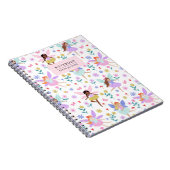Whimsical Fairy Garden Notebook Notizblock (Rechte Seite)