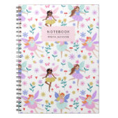 Whimsical Fairy Garden Notebook Notizblock (Vorderseite)