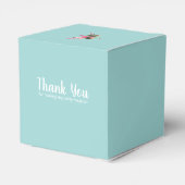 Whimsical Fairy Garden zum Geburtstag verzaubert Geschenkschachtel (Rückseite)