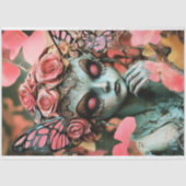 Whimsical Fairy Gothic Paris Gargoyle Decoupage Seidenpapier (Vorderseite)