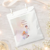 Whimsical Fairy Magical 4. Geburtstag Gunst Tasche Geschenktütchen (Ausgeschnitten)