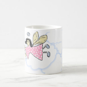 Whimsical Fairy Pink Punkts Tasse