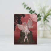 Whimsical Fairy Postcard Postkarte (Stehend Vorderseite)