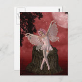 Whimsical Fairy Postcard Postkarte (Vorne/Hinten)