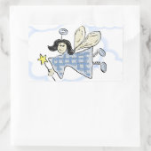 Whimsical Fairy Rechteckiger Aufkleber (Tasche)