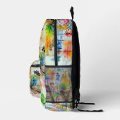 Whimsical Fairy Tale Illustration Bedruckter Rucksack (Rechts)