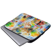 Whimsical Fairy Tale Illustration Laptopschutzhülle (Vorne Knopf)