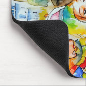 Whimsical Fairy Tale Illustration Mousepad (Ecke)