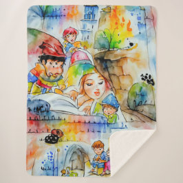 Whimsical Fairy Tale Illustration Sherpadecke