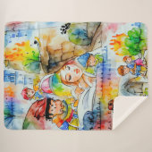 Whimsical Fairy Tale Illustration Sherpadecke (Vorderseite (Horizontal))