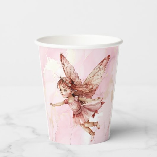 Whimsical Fairy Themed Pappbecher (Rückseite)