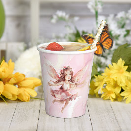 Whimsical Fairy Themed Pappbecher