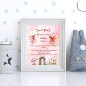 Whimsical Fairy Themed Poster
