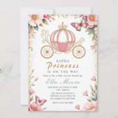 Whimsical Fairytale Princess Baby Shower Einladung (Vorderseite)