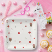 Whimsical Fall-Bow-Apple-unserer-Augen-Baby-Party Pappteller (Party)