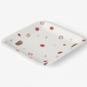 Whimsical Fall-Bow-Apple-unserer-Augen-Baby-Party Pappteller (Gewinkelt)