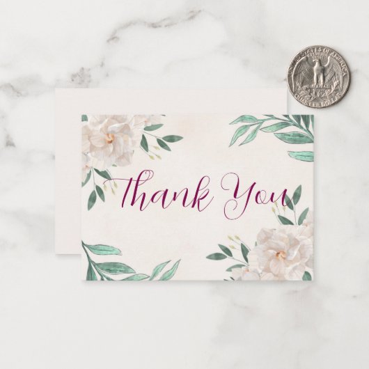 Whimsical Fall Danke Karten (Vorderseite/Rückseite Beispiel)