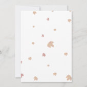 Whimsical Fall Gathering Invitation Einladung (Rückseite)