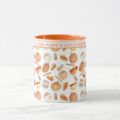 Whimsical Fall Pumpkin Gewürz zwei Tone Tasse (Zentrum)