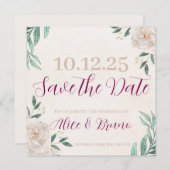 Whimsical Fall Speichern Sie die Datumskarten Save The Date (Vorne/Hinten)