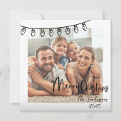 Whimsical Family Foto Frohe Weihnachten (Vorderseite)