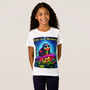 Whimsical Fantasy bun neon traumhafte Natur T-Shirt