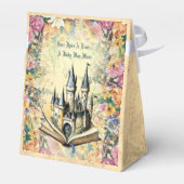 Whimsical Fantasy Garden Baby DuscheTable Confetti Geschenkschachtel (Rückseite)