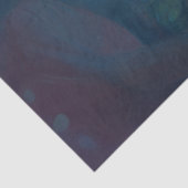 Whimsical Fantasy Girl Falling Through Time Seidenpapier (Ausschnitt)