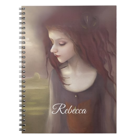 Whimsical Fantasy Little Fairy Notizblock (Vorderseite)