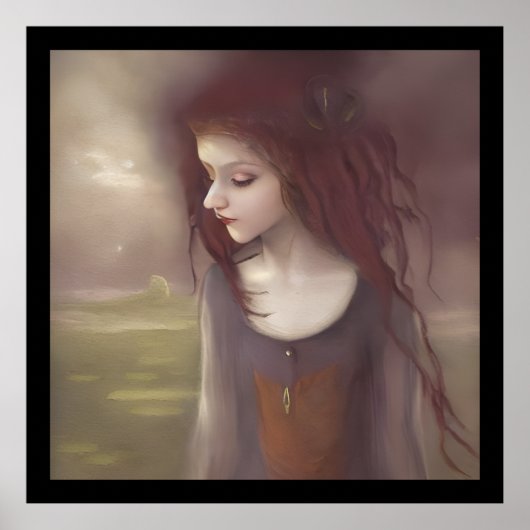 Whimsical Fantasy Little Fairy Poster (Vorne)