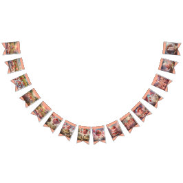 Whimsical fantasy Strawberry short cake birthday  Wimpelkette