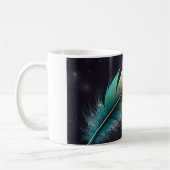 Whimsical Feather Kaffeetasse (Links)