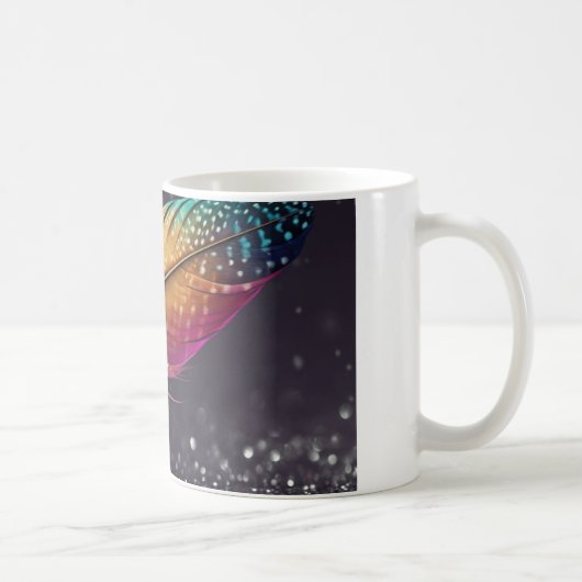 Whimsical Feather Kaffeetasse (Rechts)