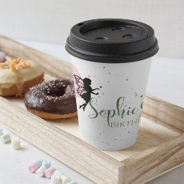 Whimsical Fee Geburtstagsparty Pappbecher