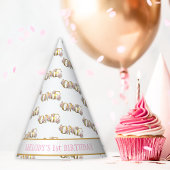 Whimsical Feengarten 1. Geburtstag Partyhütchen