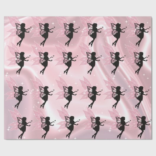 Whimsical Feengeschenk Geschenkpapier (Flach)