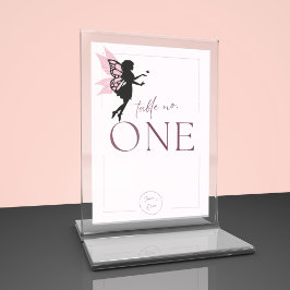 Whimsical Fegeburttisch Keine Flachkarte Einladung