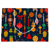 Whimsical Festivals & Weihnachten Große Geschenktüte (Vorderseite)