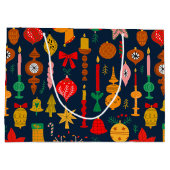 Whimsical Festivals & Weihnachten Große Geschenktüte (Rückseite)