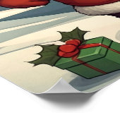 Whimsical Festivals Weihnachten Weihnachten Illust Poster (Ecke)