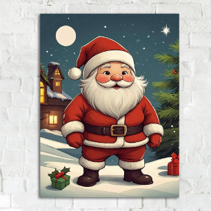 Whimsical Festivals Weihnachten Weihnachten Illust Poster