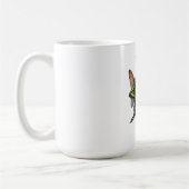 Whimsical Fiddler Grashüpfer Grafik Langarmshirt Kaffeetasse (Links)